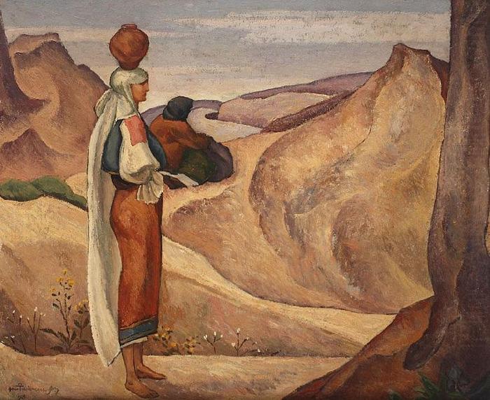 Ion Theodorescu Sion Compozitie cu motive romanesti china oil painting image